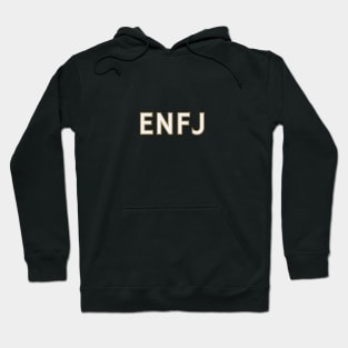 Myers Briggs Typography ENFJ Hoodie